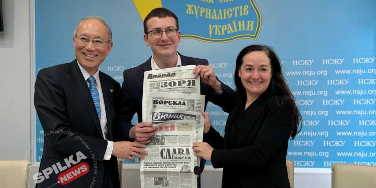 During a meeting the President of the NUJU, Sergiy Tomilenko, emphasized the importance of restoring the local press in the front-line territories. The Union is working hard on this