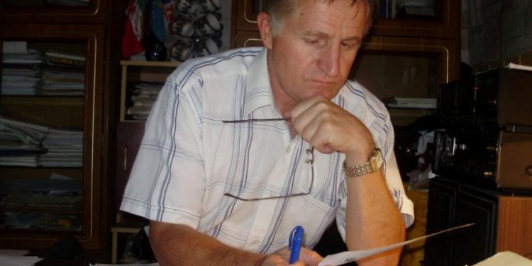 Pavlo Zlenko, the editor of "Tyzhden" newspaper.