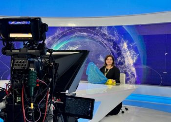 Liudmyla Bosyk on Zagreb's TV