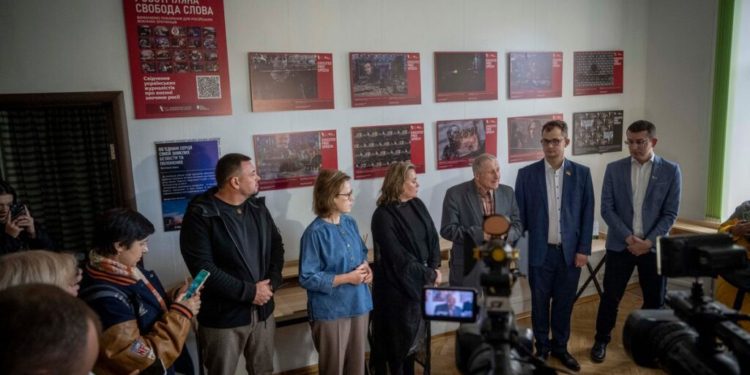 Opening of the exhibition. Photo by Nesterenko