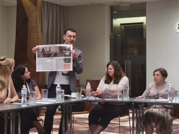 bezpeka orihiv tomilenko prezentuye gazetu