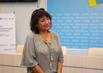 PHOTO: Ruth Kronenburg at NUJU. Photo by NUJU