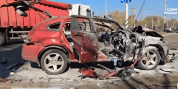 “It was very fast”: Kramatorsk attack’s sole journalist survivor speaks about russia’s attack 2 The consequences of the attack on the film crew. Photo by © TSN