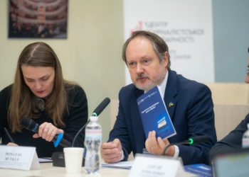 Deputy Head of Mission at the Embassy of the Republic of Lithuania to Ukraine, Donatas Butkus. Photo by Yevhen Zinchenko