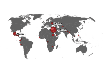 These journalists were killed while doing their work or were targeted because of it. © Vianney Loriquet / RSF