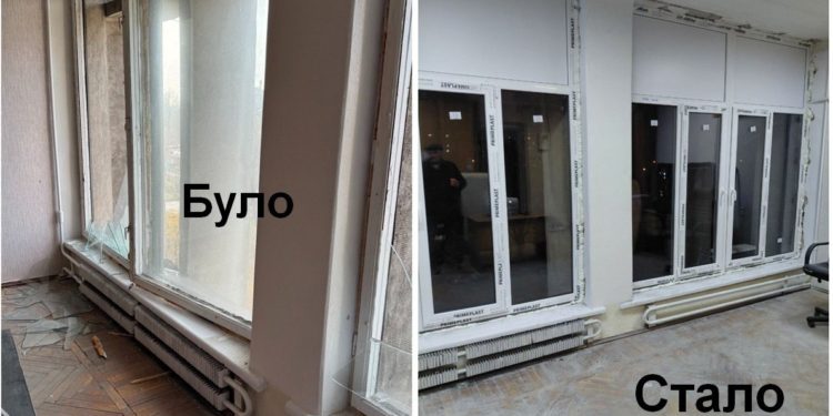 After Enemy Attack, New Windows Installed In Premises Of Dnipropetrovsk Regional NUJU’s Organization 1 dnipro1