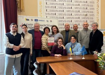 Exchange of experience between regional community organizations: Lina Kushch met with Lviv media workers 2 lina4