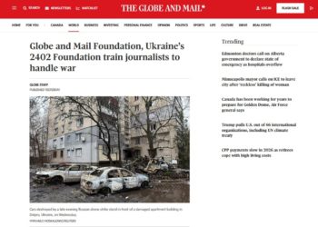 Cars destroyed by a russian drone strike late on Wednesday stand in front of a damaged apartment building in Dnipro. Photo: Mykhailo Moskalenko/Reuters