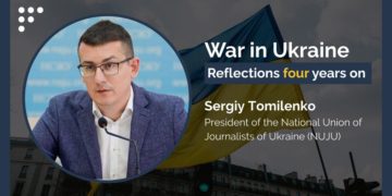 Four Years On: Journalism Under Drones, Beyond Blackouts 3 cover Sergiy