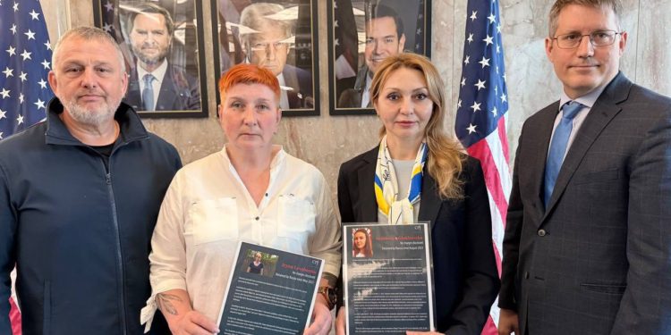 Melitopol delegation at the U.S. Department of State. Photo by RIA Pivden