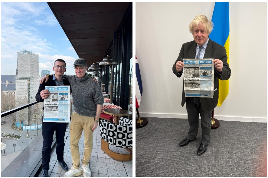 Boris Johnson expresses desire to go to the front line. Press officers of 65th Brigade say “Yes” 5 Screenshot 2026 04 16 120618