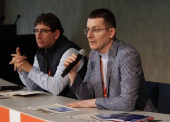 At the Voices – European Festival of Journalism and Media Freedom in Florence, the President of the National Union of Journalists of Ukraine (NUJU), Sergiy Tomilenko, and the representative of the Palestinian Journalists Syndicate Yousef Habash held a joint discussion — the first in this format