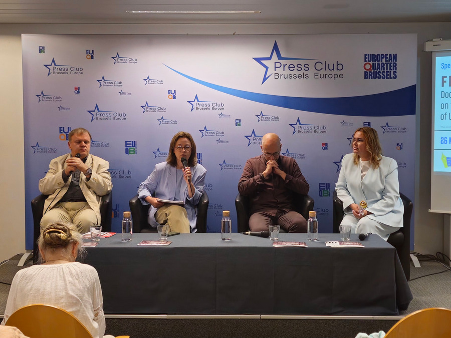 “Free The Voices": NUJU documentary on detained Ukrainian journalists debuts internationally in Brussels 3 20260526 1717211