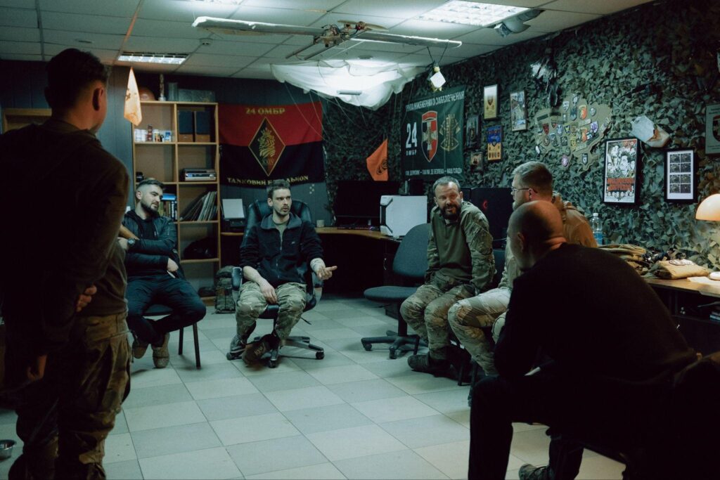 “Watching our videos makes the enemy surrender,” says Ivan Petrychak, 24th Brigade press service head 4 image011 6 1024x683 1