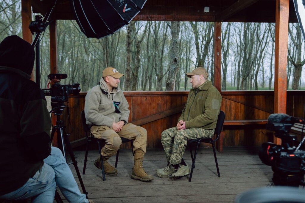 “Watching our videos makes the enemy surrender,” says Ivan Petrychak, 24th Brigade press service head 6 image015 4 1024x683 1
