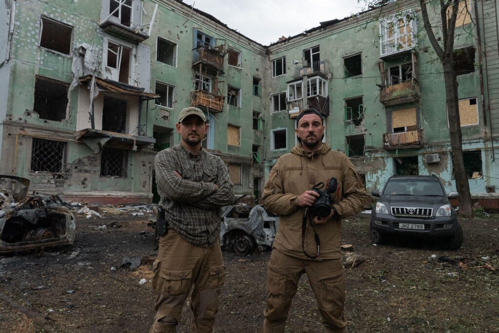 “Watching our videos makes the enemy surrender,” says Ivan Petrychak, 24th Brigade press service head 11 image025 1 1024x684 1