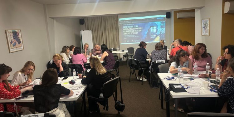 Every Word Matters: Seven Lessons from the NUJU Seminar on Covering Civilian Captives 1 Participants of the two-day seminar “Covering Civilian Detainees, Those Deprived of Liberty or Missing in the Temporarily Occupied Territories of Ukraine”, photo by NUJU