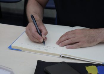 A voice for every imprisoned journalist: NUJU proposes a new model of solidarity 3 Mika Beuster. Photo by Anton Perepelytsia (National Union of Journalists of Ukraine)