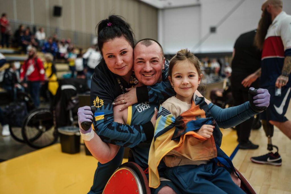 The support of family matters most photo by the Nove Zhyttia newspaper
