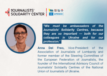 Anna Del Freo, Vice-President of the Lombardy Association of Journalists: "Ukrainian journalists are people who never give up" 2 cha