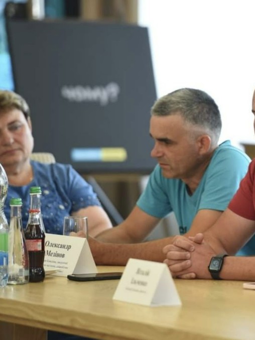 Askania is dying says Oleksandr Mezinov about the situation at the reserve. Photo by the Novyi Den newspaper