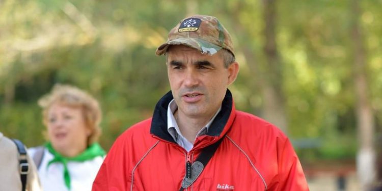 Oleksandr Mezinov devoted nearly 20 years of his life to working at the reserve. Photo by the Novyi Den newspaper