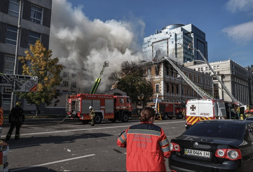 Seconds to reach safety: how media workers operate as Kyiv becomes a frontline city 5 ataky nan foto maryan kushnir